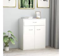 Sideboard White 60x30x75 cm Chipboard