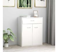 Sideboard White 60x30x75 cm Chipboard
