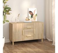 Sideboard Storage Cupboard Cabinet Buffet Highboard Engineered Wood vidaXL