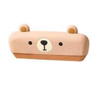 2025 Silicone Kids Harmonica, 16-Hole Washable Musical Instrument, Key of C, Safe BPA-Free Design for Toddlers & Children, Bright Colors with Removable Mouthpiece (B)