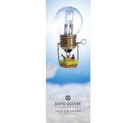 2025 Small World David Gilliver Slim Wall Calendar