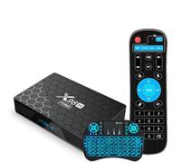 2025 Smart Android 12.0 TV Box, H618 Quad-Core 64Bit CPU Support 4K 8K HD 3D Video Wifi6 5Ghz/2.4Ghz Dual Wifi with Mini Wireless Keyboard,4GB+64GB