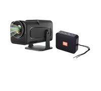 2025 Smart Projector, HD1080P HY320 Mini Projector Android 11.0 Support, Portable Mini Projector with WiFi 6 BT5.2, Auto Keystone, Outdoor Projector, indoor projector, phone