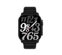 2025 Smart Watch HK10 Ultra 3 WF WiFi AMOLED Smart Watch Ultra Always-on Display Sports Fitness Tracker Bluetooth Call Chat GPT Health Sport Smartwatch BT Call AI assiant TXT (Black)