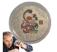 2025 Snake Commemorative Coin - Chinese New Year Fortune Coin | Unique Collectible Coin, Celebration Of The Snake In The Chinese Horoscope, Limited Edition For Festivities