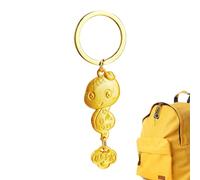 2025 Snake Keychain, Year of the Snake Pendant, 2025 Souvenir Pendant Keychain, Lunar Year Blessing Remembrance Ornament, Chinese Key Chain, Yuan Bag Snake, riferimento alla descrizione