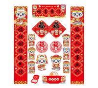 2025 Snake Year Spring Festival Couplets Set Blending Tradition And Modernities For A Pleased New Celebration Chinese New Decorations