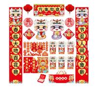 2025 Snake Year Spring Festival Couplets Set Blending Tradition And Modernities For A Pleased New Celebration Chinese New Decorations