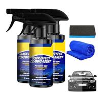 2025 Sopami Car Coating Spray, Quick Effect Coating Agent, 3 in 1 Multi-functional Coating Agent, Waterless Wash and Wax Spray for Cars, Improves Clarity and Visibility, High Protection (3PCS)