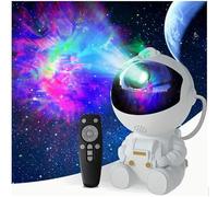 2025 Space Projector - Astronaut Light Projector for Kids - LED Spaceman Light Projector for Bedrooms - Space Night Light with Star/Planet Projection - Astronaut Lamp Decor for Boys/Girls Room