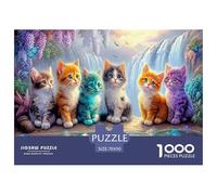 2025 Special Edition Complete Animal Encyclopedia 1000 Piece Puzzle - Fairytale Creatures' Wonderland in The Vibrant Enchanted Forest - Versatile for Adults & Kids Ages 12 for Puzzle Love
