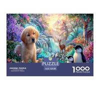 2025 Special Edition Complete Animal Encyclopedia 1000 Piece Puzzle - Fairytale Creatures' Wonderland in The Vibrant Enchanted Forest - Versatile for Adults & Kids Ages 12 for Puzzle Love