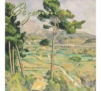 2025 Square Wall Calendar, Cezanne, 16-Month Arts & Antiques Theme with 180 Reminder Stickers (30 x 30 CM)