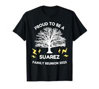 2025 Suarez Family Reunion Gathering Family Tree Matching T-Shirt