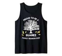 2025 Suarez Family Reunion Gathering Family Tree Matching Tank Top