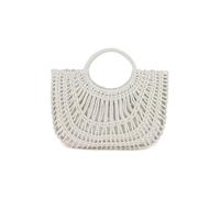 2025 Summer Fashion woven Leather Top Handle Tote Retro Cute Handmade Purses for Beach Vacation Travel Shopping