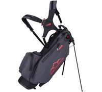 SUN MOUNTAIN 2025 H2NO LITE GOLF STAND BAG - BLACK / STEEL / RED