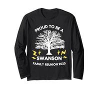 2025 SWANSON Family Reunion Gathering Family Tree Matching Long Sleeve T-Shirt