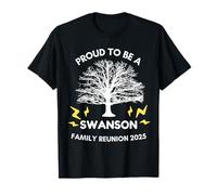 2025 SWANSON Family Reunion Gathering Family Tree Matching T-Shirt