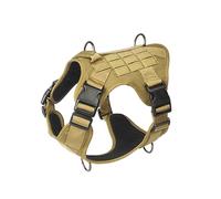 2025 Tactical Dog Harness - Breathable Vest for Medium/Large Dogs(Khaki,S)