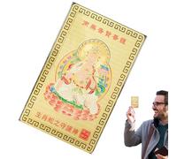 2025 Tai Sui Amulet Card, Year of the Serpent, Protection, Buddha Amulet Cards - Tai Sui Gold Card, Amulet Eliminate Evil, Bring Happiness, Wallet Decoration