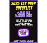 2025 Tax Prep Checklist & 2026 Tax Planning Guide