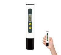 2025 TDS Meter Digital Water Tester Water Quality Meter, 0-9990 ppm Measuring Range, 1 ppm Increments, 2% Readout Accuracy，LCD Portable Tester for RODI Drinking Water Aquariums Hydroponics Pools