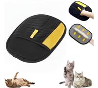 2025 Thickened Electrostatic Pet Hair Removal Gloves for Dogs & Cats，Reusable & Washable Cat Hair Removal Glove, Pet Hair Remover Tool for Furniture Clothing, Couch, Carpet, Car Seat, Bed (Black)