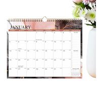 2025 to 2026 Monthly Planner Calendar, 18 Months Calendar 2025 to 2026,January 2025 to June 2026 Planner Calendar - Wall Spiral Calendar To Do List and Holidays Notes
