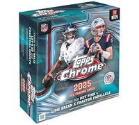 2025 Topps Chrome Football - Factory Sealed - Mega Box