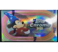 2025 Topps Disney Chrome Factory Sealed Hobby Box (Look For Sketch Cards And Authentic Autograph Cards)