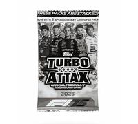 2025 Topps Formula 1 Turbo Attax 10 Card Pack - Look for Pink Foil Parallels