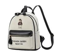 2025 Trendy Women's Backpack With Spacious Compartment And Ergonomic Strap Cartoon Pattern Shcool Bag For Student Trendy Cartoon Design Shoulder Bag
