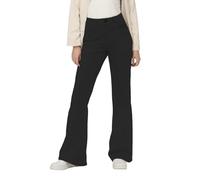 2025 Trousers for Women Outdoor Summer Dress Pants Business Casual High Waist Regular Fit Work Elegant Trousers with Pockets Womens Casual Pants Plus Size (Black, S)