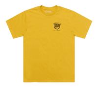 2025 Troy Lee Designs T-Shirt Smiley Gold Motocross or MTB T-Shirt