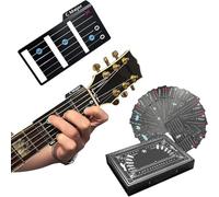 2025 Ultimate Guitar Chord Flashcards for Left-Handed Players | Super-Fast Learning with Visual Diagrams | Durable & Portable, Perfect for Beginners, Intermediates & Pros