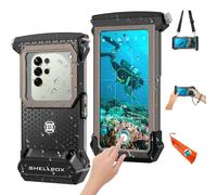 2025 Underwater Diving Snorkeling Phone Case for iPhone 17/16/15/14/13/12/11 Pro Max/XS/X Samsung Galaxy S25/S24/S23 [100FT/30M] Professional Scuba Dive Waterproof Case Underwater Photo Video Cover