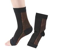 2025 Unisex Socks Comfortable Ankle Heel Function Compression Heel Socks Thick Mens (D, L)