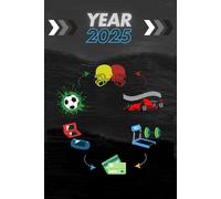 2025: Unlock Your Potential - A Planner for Boys: Plan, Achieve, and Grow into Your Best Self