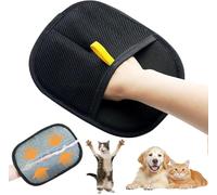 2025 Update Pet Hair Remover Gloves, Static Removal Gloves for Pet Hair,Reusable Double Sided Electrostatic Pet Hair Remover for Couch, Furniture,Carpet,Pet Grooming (1PCS)