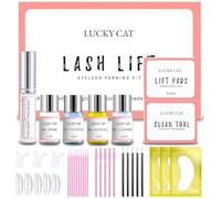 2025 Updated Lash Lift Kit Eyelash Perm Kit, Professional Eyelash Curling Set, Glue Upgraded Version Eyelash perming kit, Lash lift Curling Perming Wave Suitable for Salon at Home