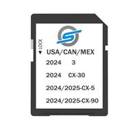 2025 Updated Navigation GPS SD Card Compatible with CX5 (2024-2025),CX90 (2024-2025),CX30/ 3 (2024),Maps US Mexico Canada