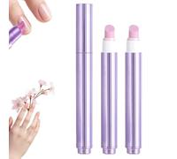 2025 Upgrade 3 in 1 Nail Care Pen, Cuticle Oil Pens for Nails, Cuticle Pusher Nail Oil Pen with Ceramic Tip, Moisturize Strengthen Brighten Nails Care (2pcs)
