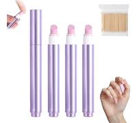 2025 Upgrade 3-In-1 Nail Care Pen, Cuticle Pusher Nail Oil Pens with Ceramic Tip for Hangnails, Cuticle Oil Pens For Nails, Moisturize Strengthen Brighten Nails Care (3pcs)
