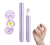 2025 Upgrade 3-In-1 Nail Care Pen,Nail Essence Pen With Ceramic Tip,Sassy Tip Cuticle Pusher Pens, For Hangnails, Dry, Strengthen Brighten Nails Care