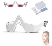 2025 Upgrade Eye Beauty Glasses, Eyelift Device,2025 Eye Lift Under-Eyes Red Light Device, Ey Bag Remover Glasses, 2 Modes Red Light Glasse Contributes to the dilution of melanin (1pcs)