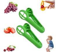 2025 Upgrade Grape Cutter for Toddlers, Little Tomato Splitter Slicer, Grapes Cherry Tomato Strawberry Cutter Quarter Fruit Slicer Tool For Vegetable Fruit Salad, Fruit Slicer Tool Kitchen Gadget