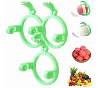 2025 Upgrade Handheld Apple Peeler - Quick Peeling, Foldable Rotation Fruit Spiralizer Peeler Machine, Kitchen Fruit Peeling Tool - Not Hurt Your Hands, for Kiwis, Peaches, Apple, Melon (3pcs)