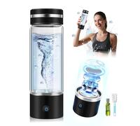 2025 Upgrade Hydrogen Water Bottle【International Electrolysis Technology 4000+ PPB】【Triple-Lock H₂ Tech 8h Retention】Hydro Water Bottle SPE/PEM Technology Home Office Wasserstoff Wasserflasche