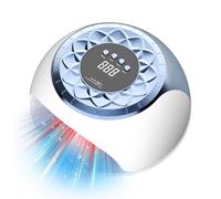 2025 Upgrade Nagelpil Laser Devices, Intelligent Time Control 3/5/7/10 Minutes with Time Display, Foldable - For Travelling/Outdoors, Take with You Laser (Blue)